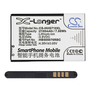 Cameron Sino Li-Ion akku (3.8V/2100mAh, Huawei HB505076RBC kompatibilis) FEKETE Huawei Y3 II (Y3-2) / Ascend Y600 / Ascend G700 (CS-HUG710XL)