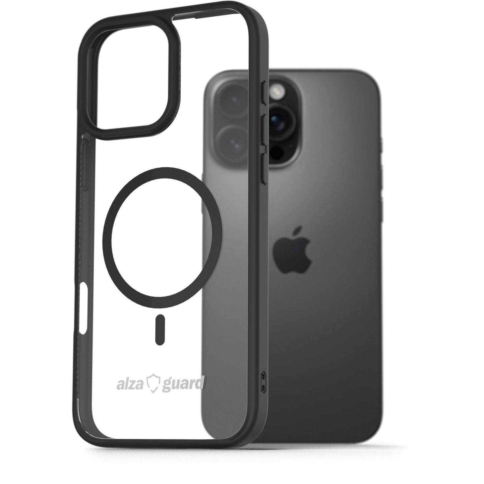 AlzaGuard iPhone 16 Pro Max Clear TPU Case Compatible with Magsafe tok (AGD-PCMT35B)