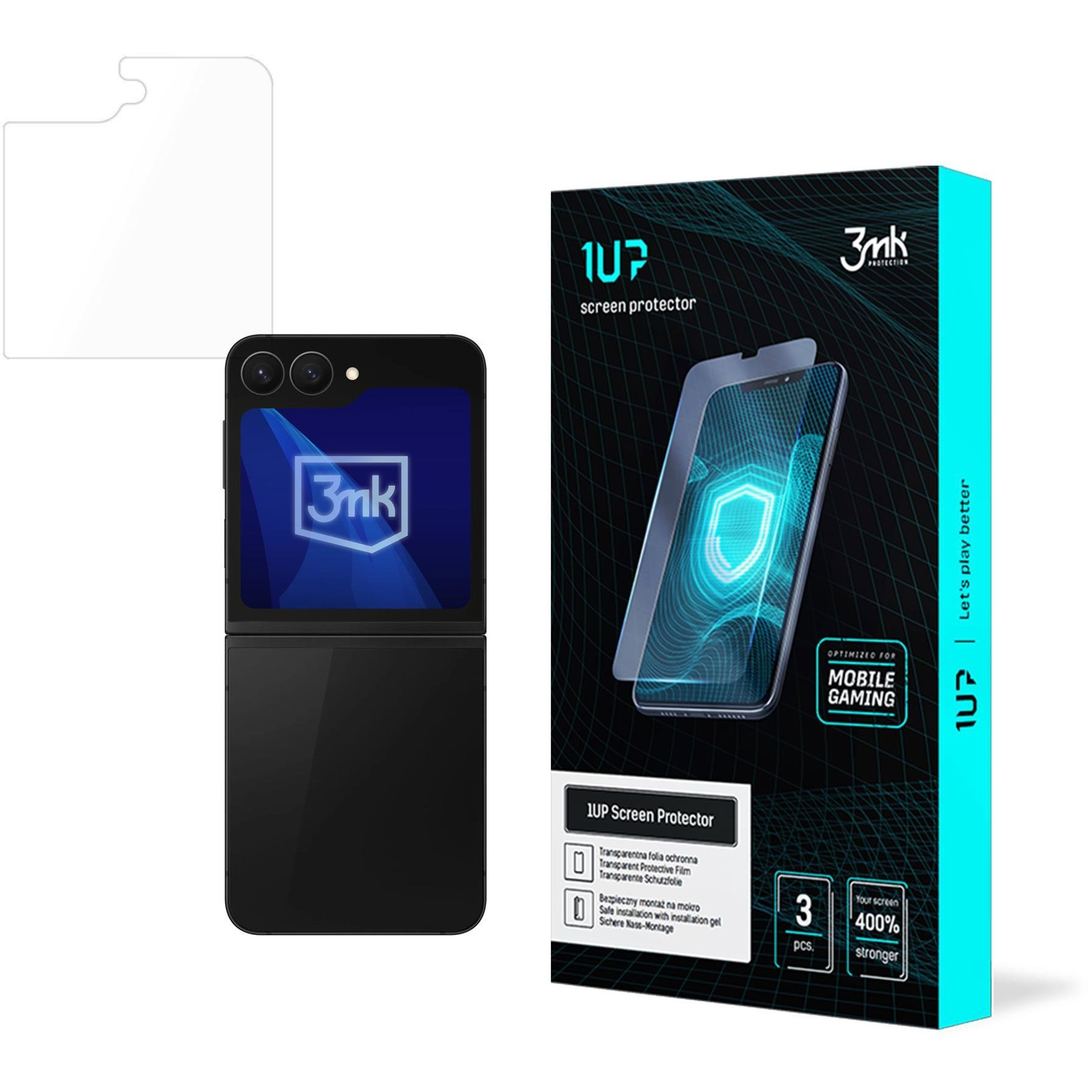 3mk 1UP Samsung Galaxy Z Flip 6 / 7 FE védőfólia (5903108674683)