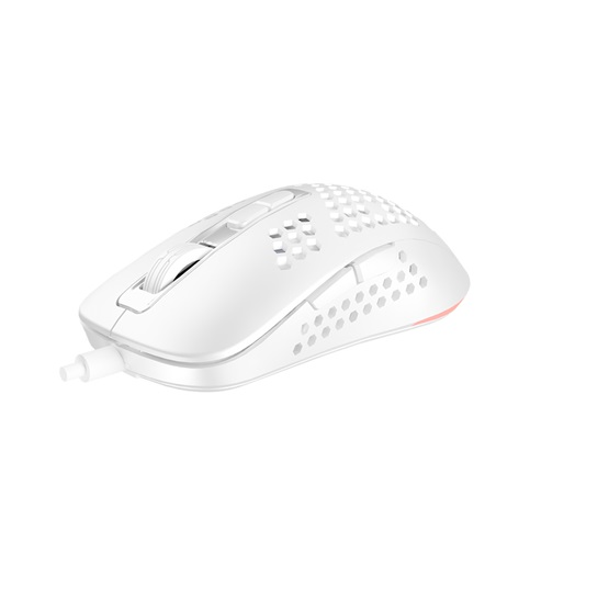 AVAX LW01 RGB gamer egér 106g fehér