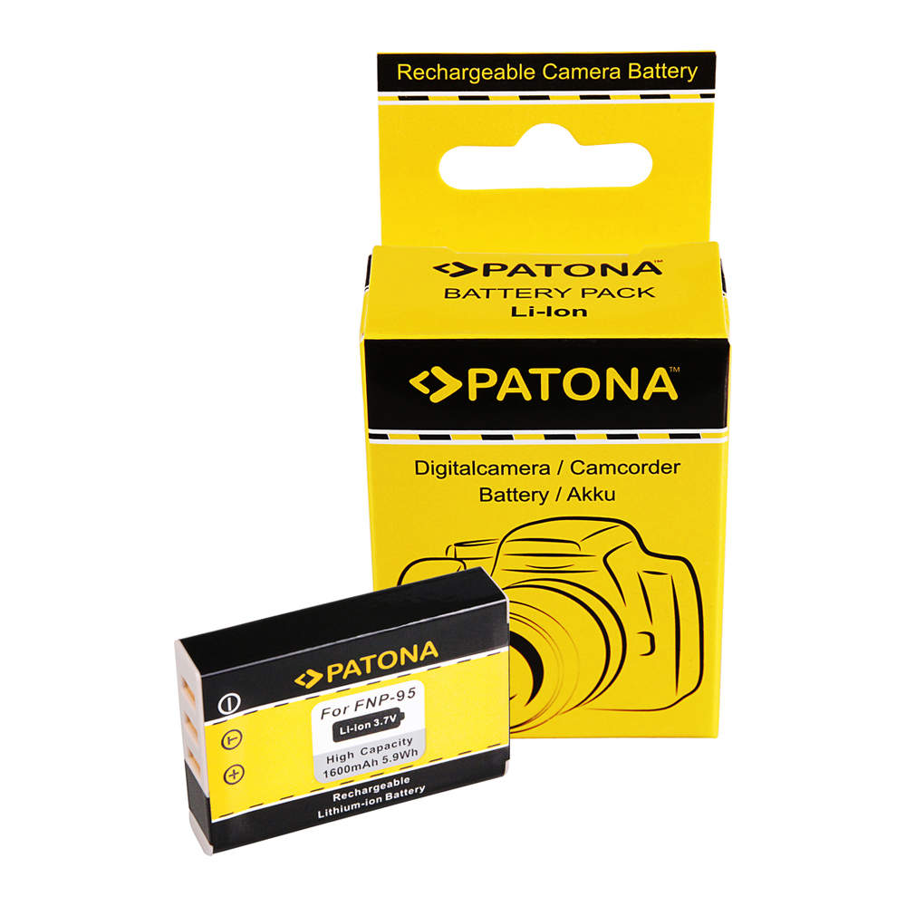 Patona PT1159 NP-95 akkumulátor Fuji fényképezőgépekhez 1600mAh (PT1159)