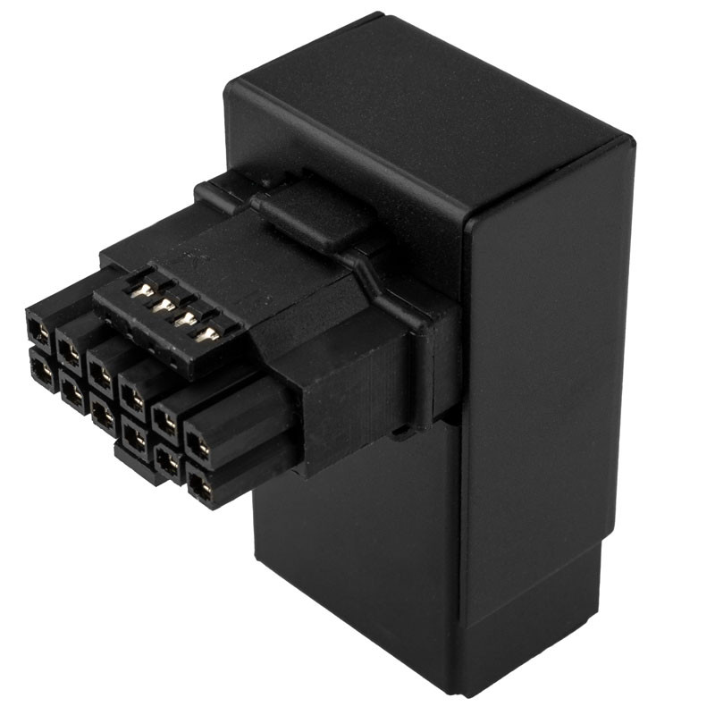 Kolink Core Pro 12VHPWR - 2 x 6pin Derékszögű adapter - Type 1 - Fekete (CP-12VHPWR-T1)
