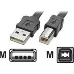 Roline USB kábel USB 2.0 USB-A dugó, USB-B dugó 1.80 m Fekete Árnyékolt 11.02.8868