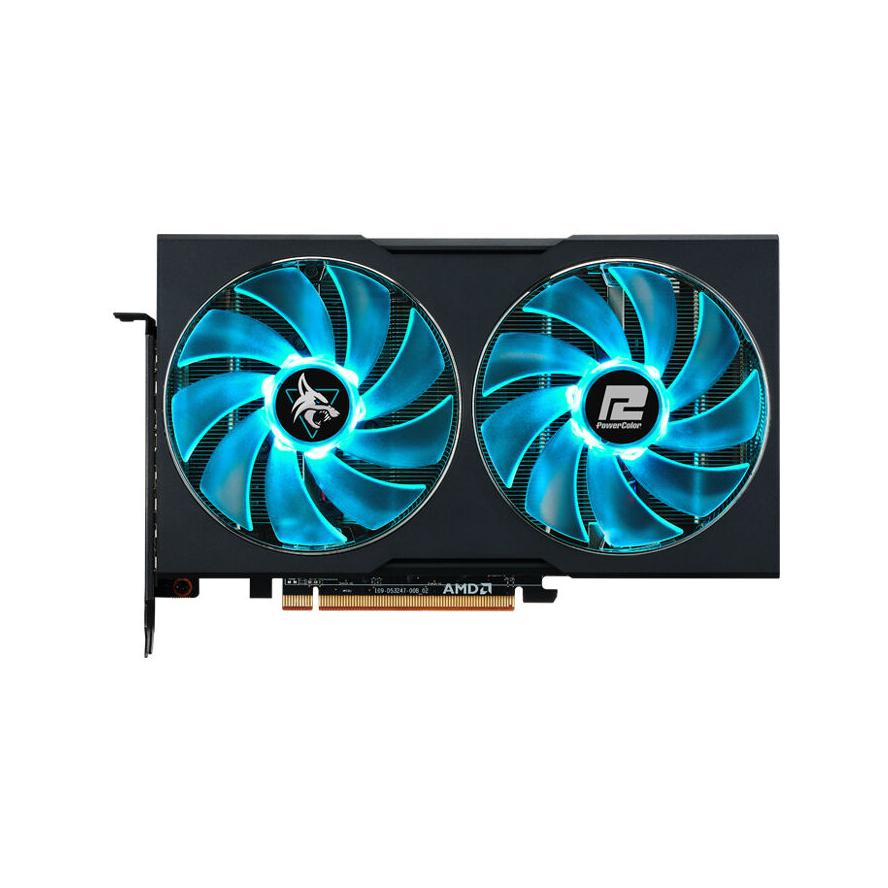 Power Color Radeon RX 7600 8GB GDDR6 128bit, 3x DP, 1x HDMI, 2 fans, 2 slot (RX7600 8G-L/OC)