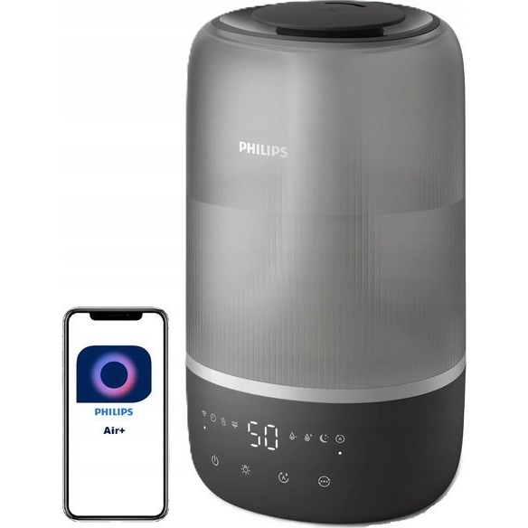 Philips 1000 series HU1510/03 luftfugter Ultralyd 3 L Sølv 19,6 W