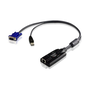 ATEN KA7175-AX кабел за клавиатура, видео и мишка (KVM) Черен, Син, Металик