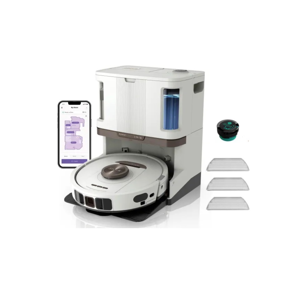 Shark RV2800ZEEU PowerDetect Pro 2 az 1-ben Smart Robotporszívó felmosó funkcióval - Fehér (RV2800ZEEUWH)