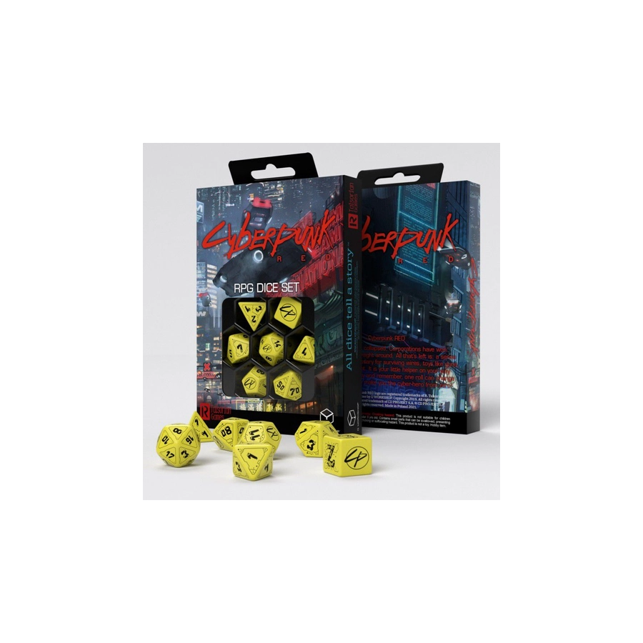 Cyberpunk Red Danger Zone Dobókocka készlet (7 db / csomag) (GAM38043)