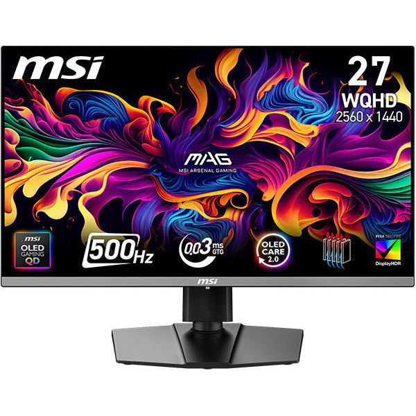 MSI MAG 272QP QD-OLED X50 26,5