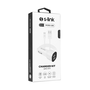 S-Link SL-EC30M 2x USB-A Autós töltő + Micro USB kábel - Fehér (17W)
