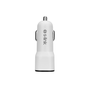 S-Link SL-EC30M 2x USB-A Autós töltő + Micro USB kábel - Fehér (17W)