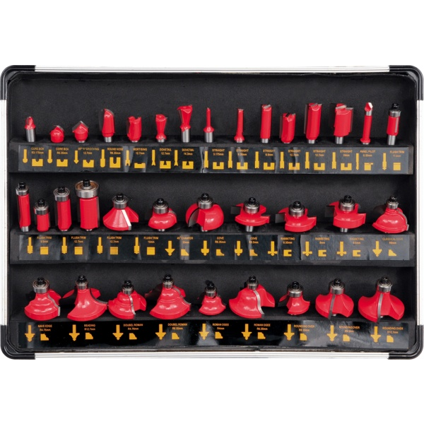 YATO Felsőmaró készlet fához, 35 db