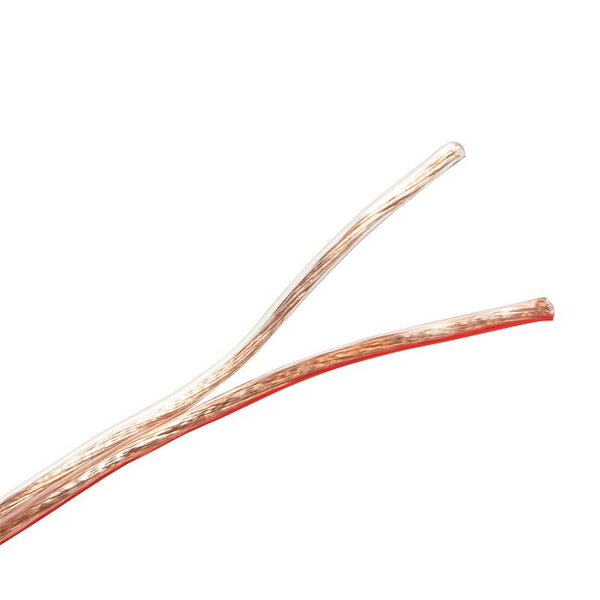 Logilink hangszóró beépítő kábel 2x 0,75 mm2 átlátszó 50m (CA1077)