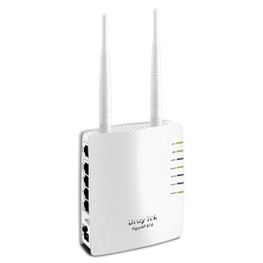 Draytek Wireless N Access Point 300Mbps Vigor AP810 (POE) 5xLAN(100Mbps)+USB(nyomtatónak) (VIGOR AP810)