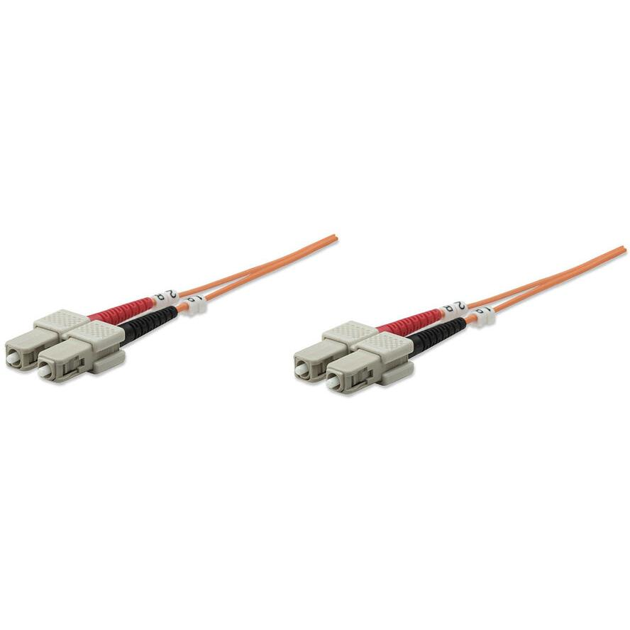 Intellinet 3m SC/SC optický kábel OM1 Oranžová (511308)