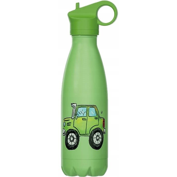 Maestro Kubek termiczny butelka dla dzieci dziecka 400ml autko MAESTRO MR-1645-B