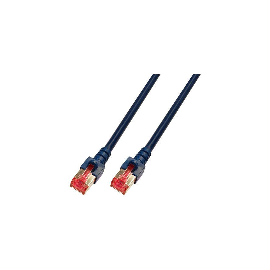 Patchcord S/FTP 6 EFB Elektronik RJ45 / RJ45 5 m čierna (K5515.5)