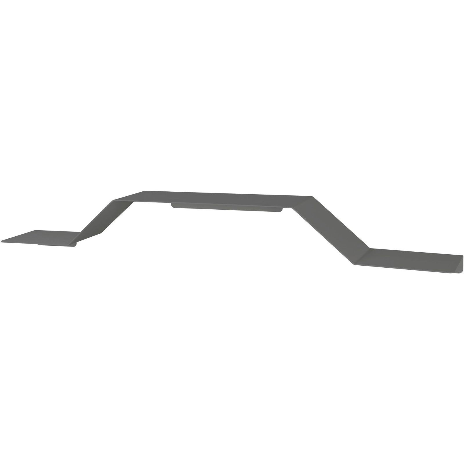 Proxa fali polc PL011-G, 112 × 12 × 15 cm, szürke (PL011-G)