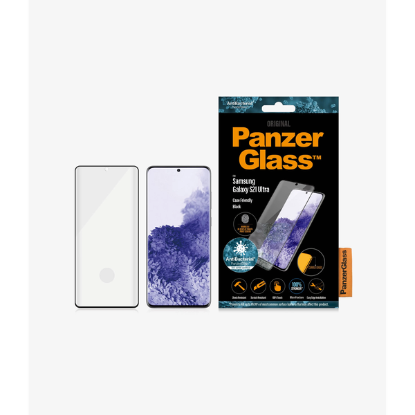 PanzerGlass 7258 Протектор за екран и гръб за мобилни телефони Прозрачен защитен екран Samsung 1 броя