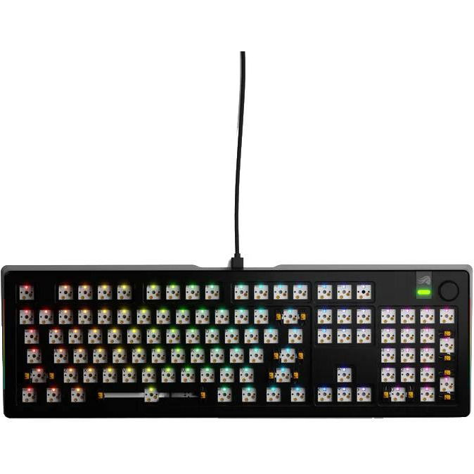 GLORIOUS GMMK 3 100% Barebones Wired Black - US (GLO-KB-GMMK3-100-BB-W-BLK-US)