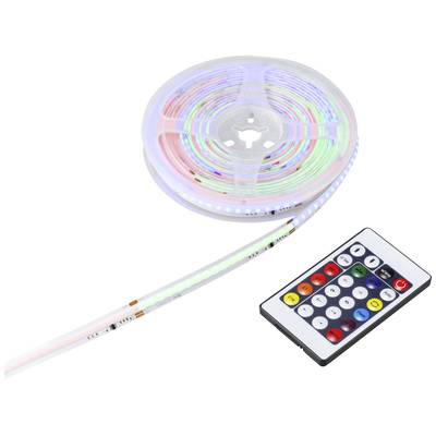 Sygonix (SY-5773494) LED-es világító léc Dugóval 230 V 5000 mm RGB 1 db (SY-5773494)