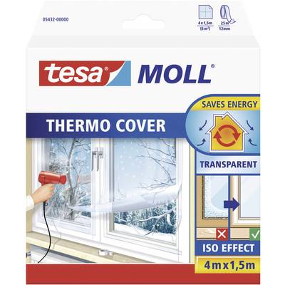 Hőszigetelő fólia ablakra 4 m x 150 cm tesamoll® Thermo Cover