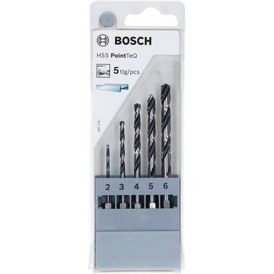 Bosch HSS Twist Drill Bit PointTeQ Sey Bohrer mit Spitzmeißel 5 Stück(e)