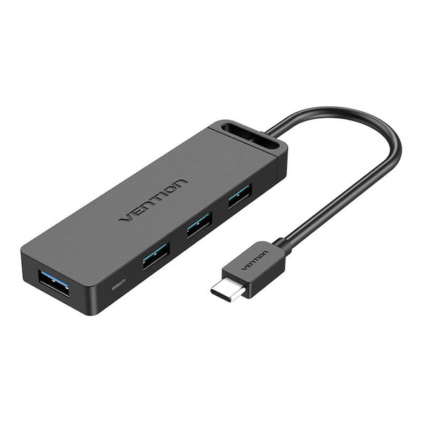 VENTION Type-C HUB 4xUSB3.0 + MicroUSB Power 0,15m