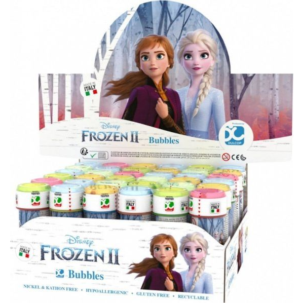 Brimarex Bańki mydlane Frozen 2 60ml display 36 sztuk-5082303