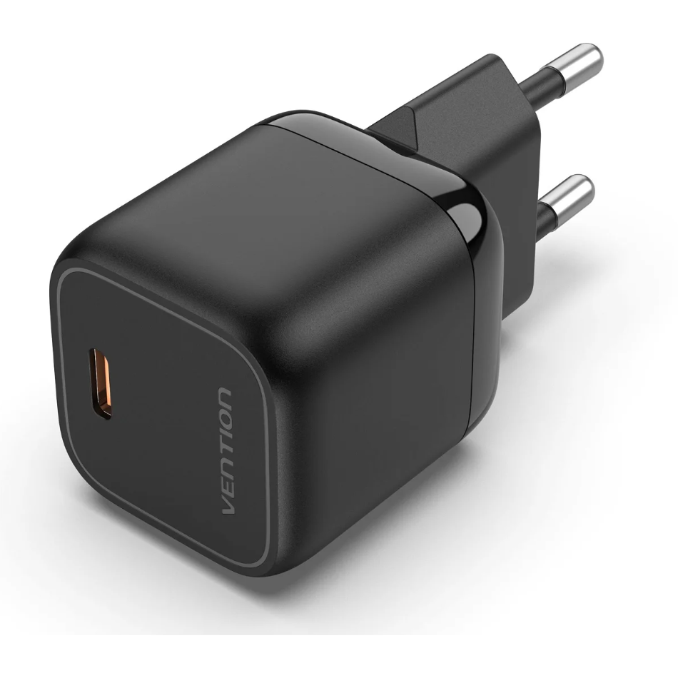 Vention FAKB0-EU mobiltelefon töltő Laptop, Okostelefon, Táblagép Fekete AC Gyorstöltés Beltéri (FAKB0-EU)