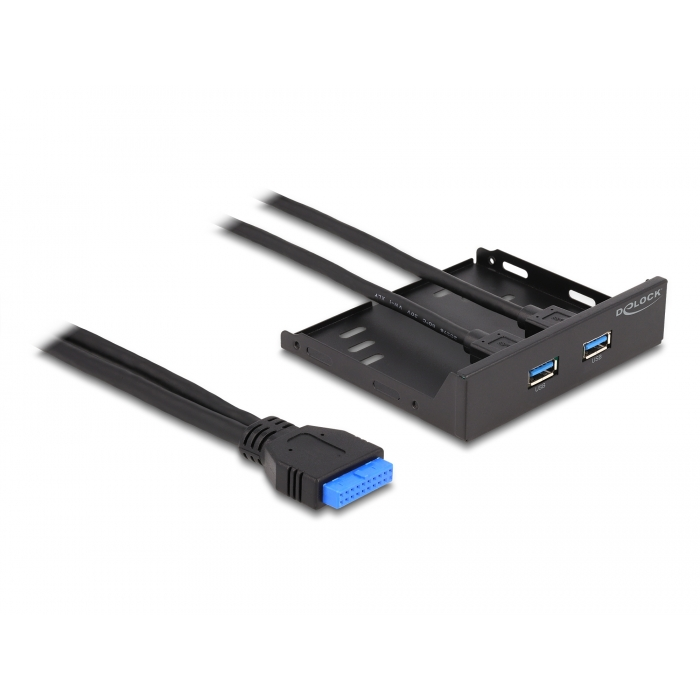 Delock 63994 2x USB 3.0 Előlapi portbővítő (63994)