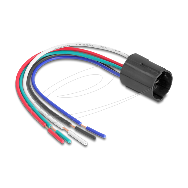 DELOCK Fassung für 16mm 5 Pin Taster oder Schalter