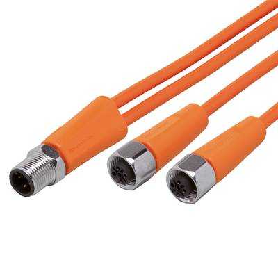 ifm Electronic EVT440 Összekötő vezeték Dugó, egyenes, Alj, egyenes 0.5 m Pólusszám: 5, 5 1 db
