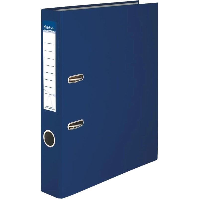 Victoria Basic iratrendező 50mm gerincvastagság, A4 sötétkék (IDI50SKN) (IDI50SKN)