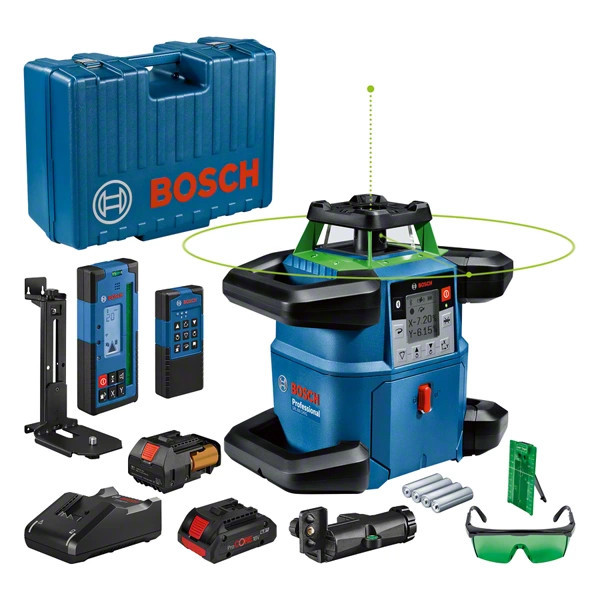 Bosch GRL 650 CHVG 70 m 500-540 nm (< 10mW)