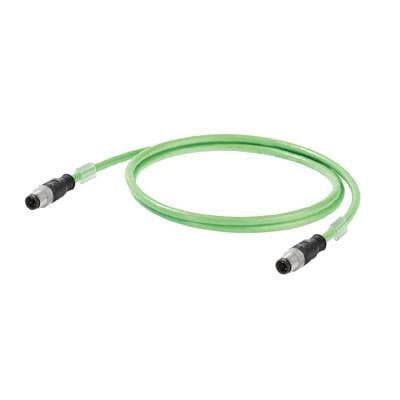 Weidmüller 1025950030 Érzékelő-/működtető adatösszekötő, konfekcionált M12 Dugó, egyenes 1 db (1025950030)