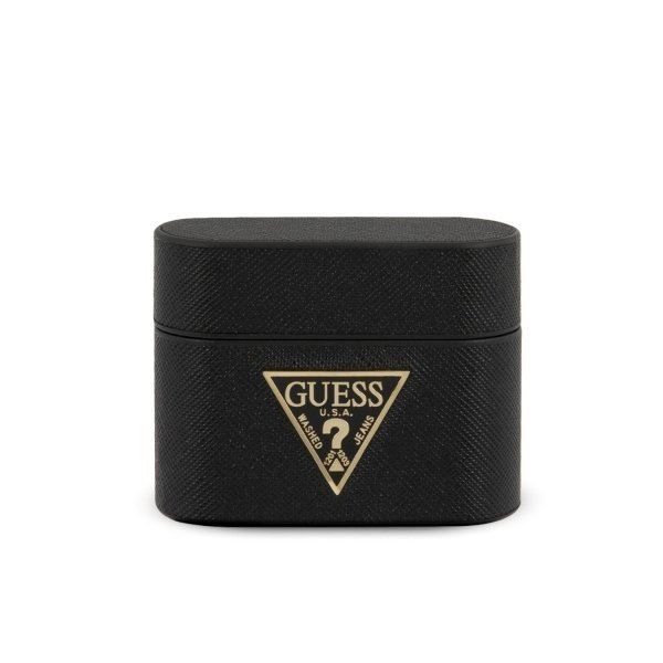 Guess Saffiano AirPods Pro tok fekete (GUACAPVSATMLBK)
