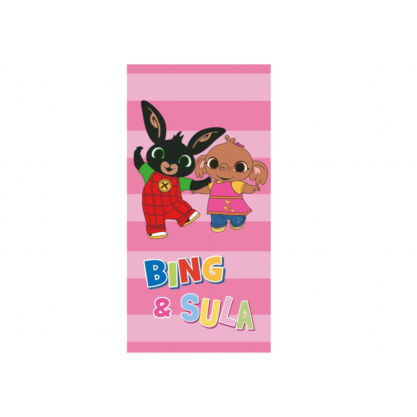 JERRY FABRICS Törölköző - Bing nyuszi Játsszunk együtt, 70×140 cm (8592753041444)