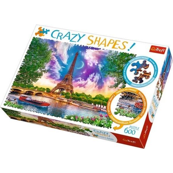 Trefl 11115 puzzle Puzzle con formine 600 pz Città
