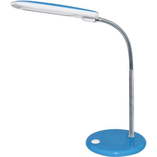 ACA Lighting BAZ LED asztali lámpa kapcsolóval 5W/230V/4000K/340Lm/120°/IP20, kék (15205LEDBE)