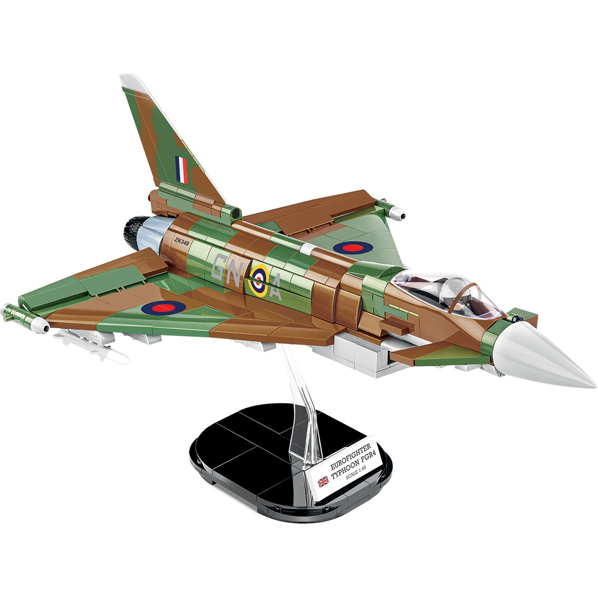 Cobi Eurofighter Typhoon FGR4 repülőgép 576 darabos építő készlet (5843)