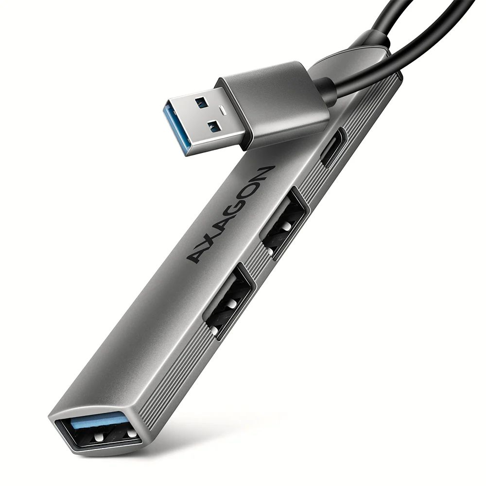 AXAGON HUE-STA ALU STRIP USB-A 4 port hub (HUE-STA)