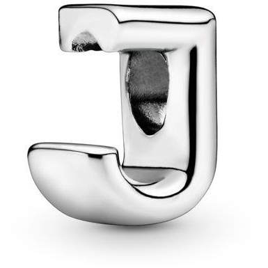 Charm Pandora En Plata De Ley Letra J 797464
