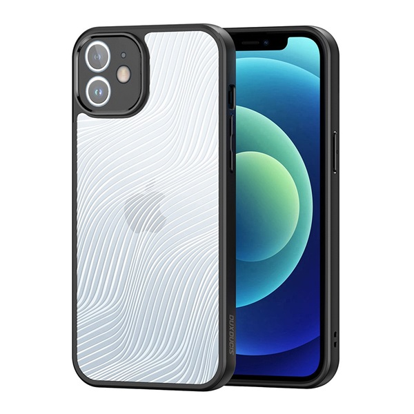 Dux Ducis Aimo Apple iPhone 12 Tok - Átlátszó/Fekete (GP-140075)