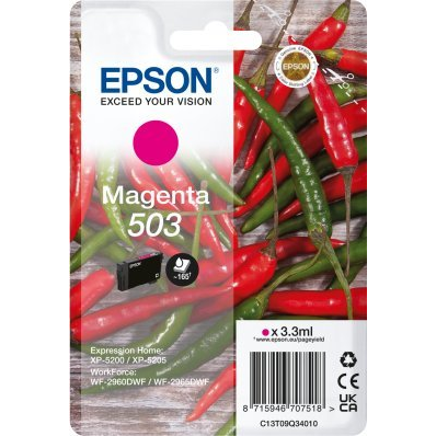 Epson 503 tintapatron Magenta 3,5 ml Eredeti