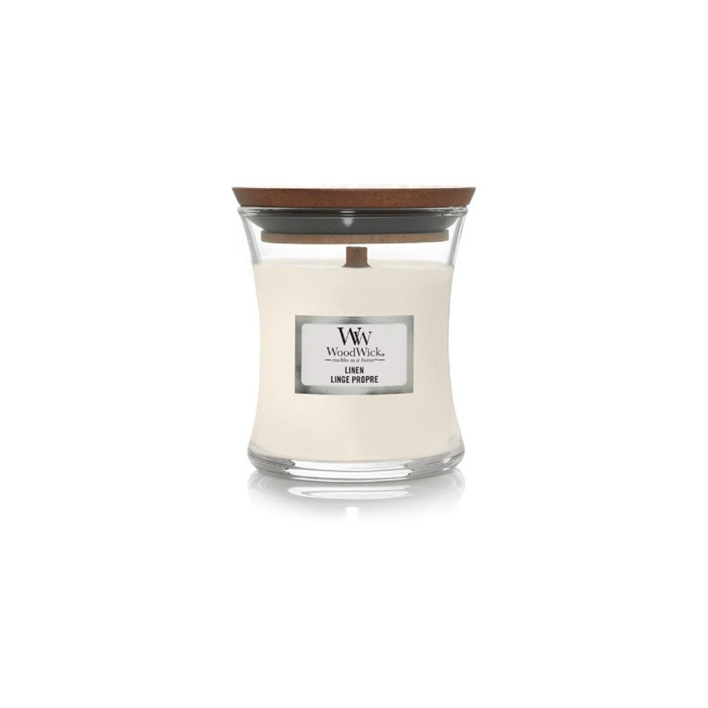 Woodwick Linen kis gyertya (31882) (31882 Woodwick)