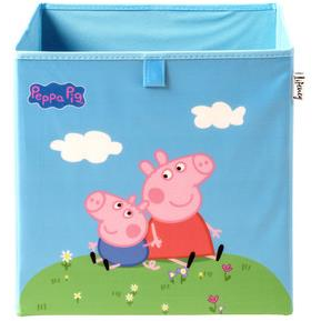 Lifeney Tárolódoboz Peppa malac és Tom, 33×33×33 cm (833667)