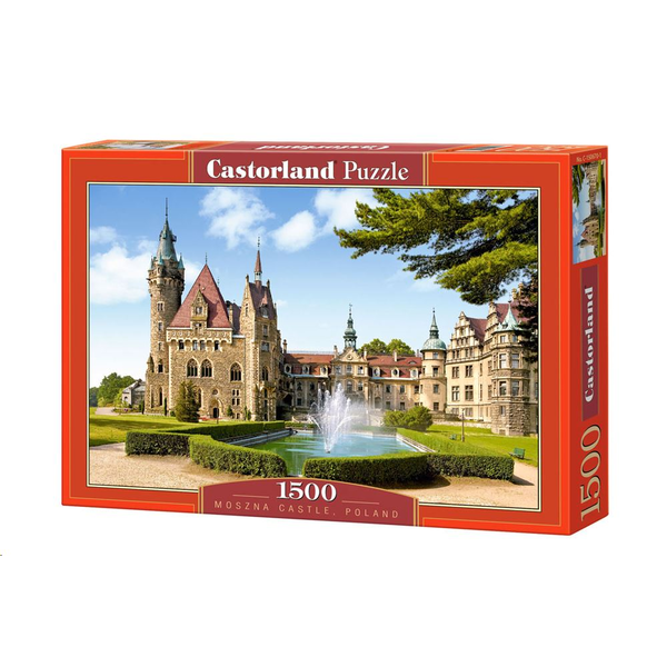 Castorland Moszna kastély, Lengyelország puzzle 1500db-os (C-150670-2)
