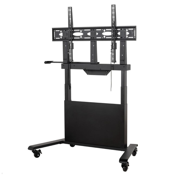 B-TECH PRO Install BT8568 cart - Electric Lift - for interactive flat panel / touchscreen - height-adjustable - black