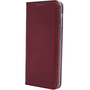 Xiaomi Redmi 10C, Oldalra nyíló tok, stand, Magnet Book, bordó